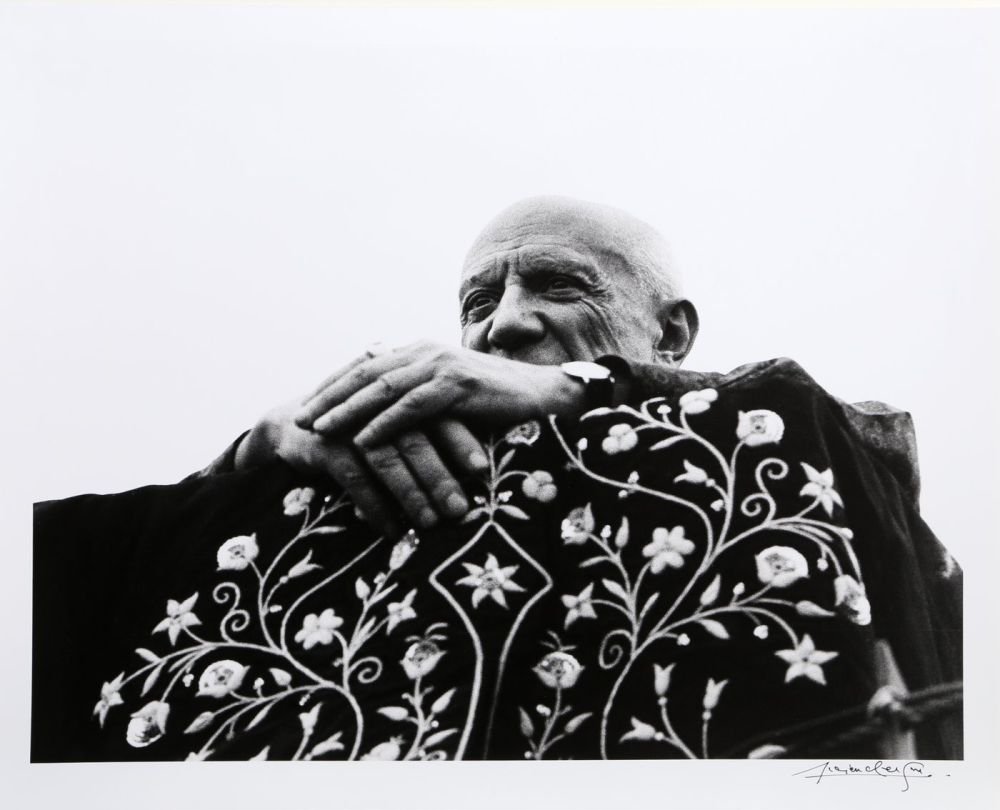 写真 Clergue - Picasso Preside la Corrida - Frejus, 1962