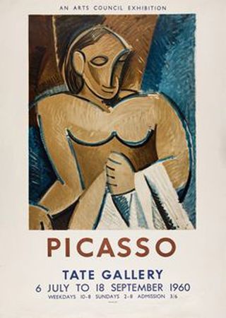 リトグラフ Picasso - Picasso Tate Gallery 1960