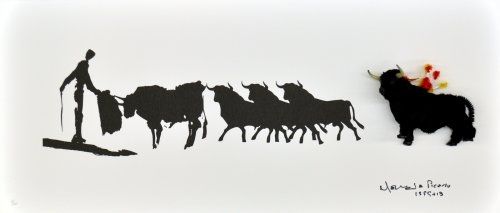 多数の Leirner - Picasso Toros-2