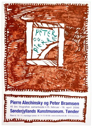 掲示 Alechinsky - Pierre Alechinsky og Peter Bramsen, Sønderjylland Kunstmuseum. Tønder