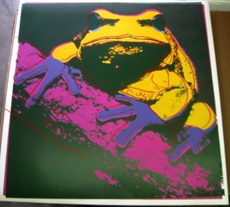 シルクスクリーン Warhol - Pine Barrens Tree Frog 294 by Andy Warhol