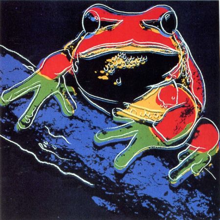 シルクスクリーン Warhol - Pine Barrens Tree Frog (FS II.294)