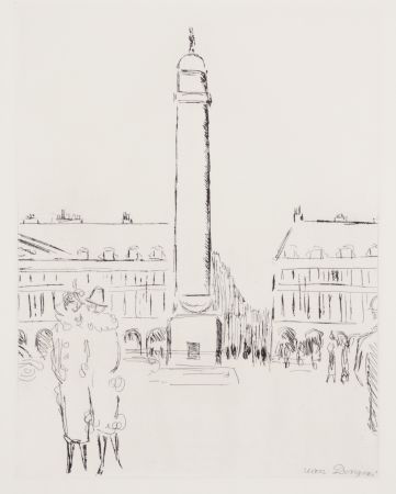 彫版 Van Dongen - Place Vendôme 