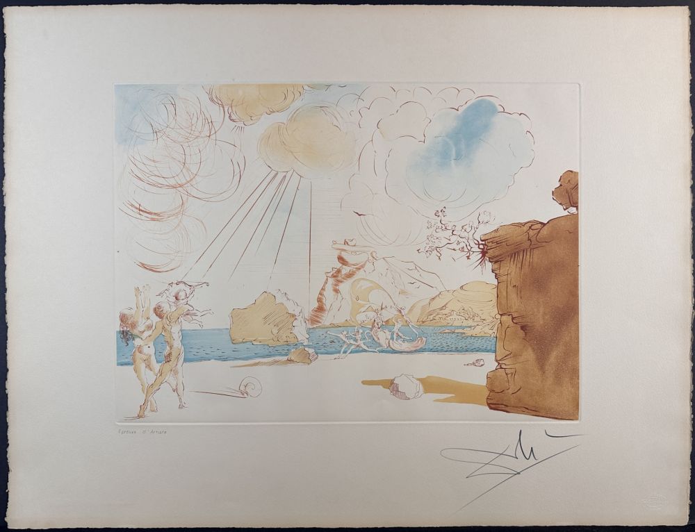 彫版 Dali - Plage de Cadaques