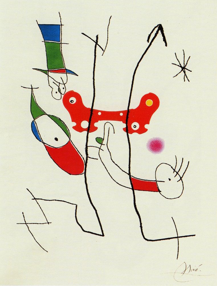 彫版 Miró - Plus beau cadeau 