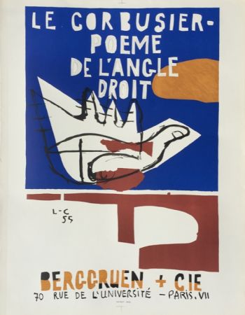 リトグラフ Le Corbusier - Poeme de l'Angle Droit