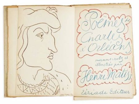 挿絵入り本 Matisse - Poems by Charles d'Orléans