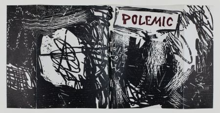 木版 Lichtenstein - Polemic