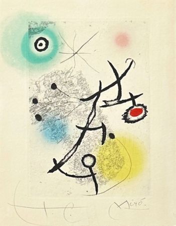 彫版 Miró - Ponts suspendus