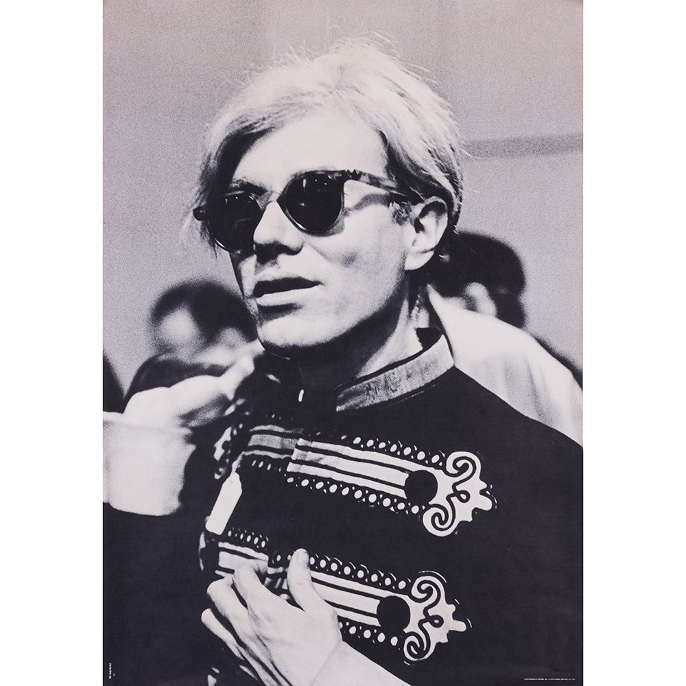 掲示 Warhol - Portrait d'Andy Warhol en costume d'officier 