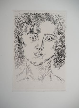 彫版 Matisse - Portrait de femme