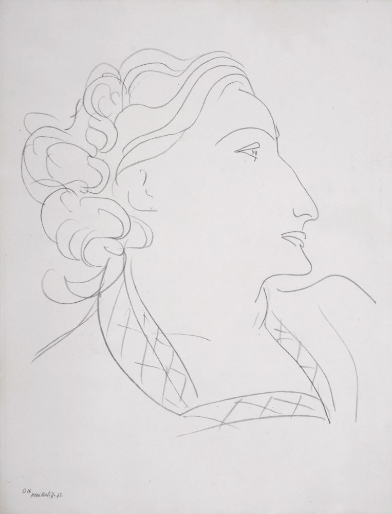 技術的なありません Matisse (After) - Portrait de femme, 1943