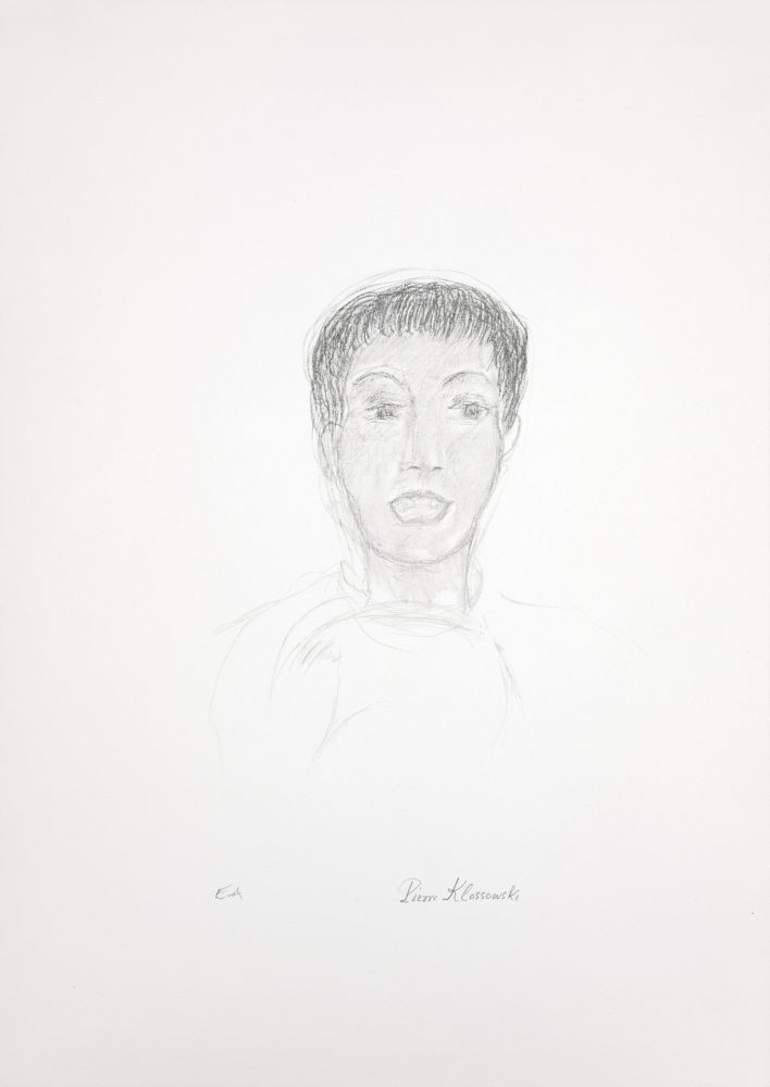 リトグラフ Klossowski - Portrait de garçon