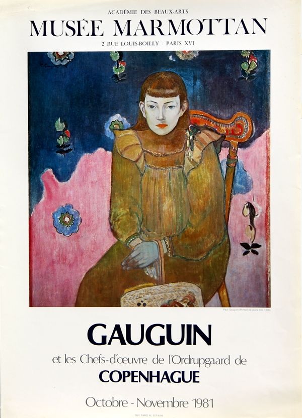 オフセット Gauguin - Portrait de Jeune Fille