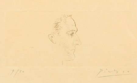 ポイントーセッシュ Picasso - Portrait de Marcel Boudin