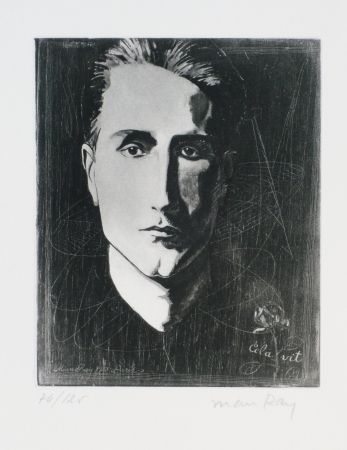 エッチングと　アクチアント Ray - Portrait de Marcel Duchamp