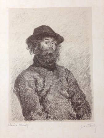 リトグラフ Monet - Portrait de Poly