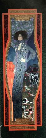 掲示 Klimt (After) - Portrait d'Emile Louise Flöge