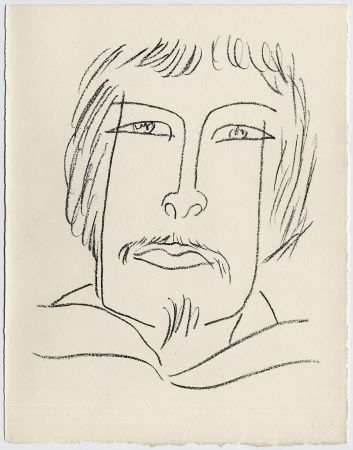 リトグラフ Matisse - Portrait d'homme esquimau n° 7. 1947 (Pour Une Fête en Cimmérie)