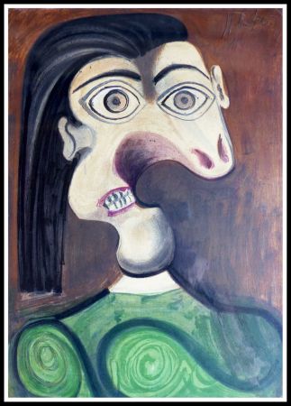 リトグラフ Picasso (After) - PORTRAIT DORA MAAR