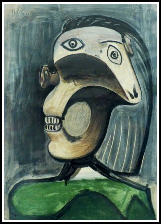 リトグラフ Picasso (After) - PORTRAIT DORA MAAR