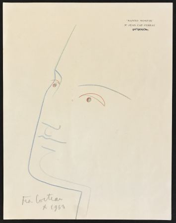 技術的なありません Cocteau - Portrait in Blue