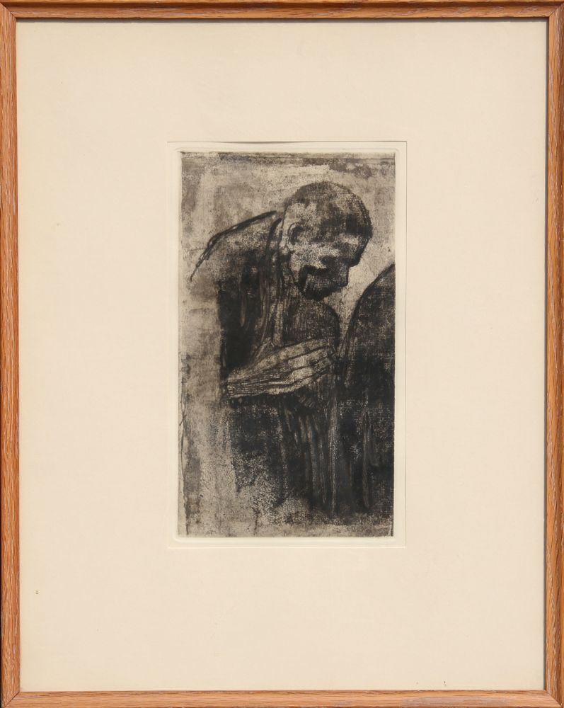 彫版 Kollwitz - Portrait of a Man