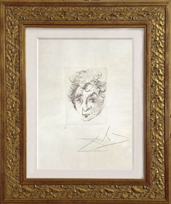 ポイントーセッシュ Dali - Portrait of Mar Chagall