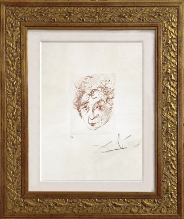 ポイントーセッシュ Dali - Portrait of Marc Chagall