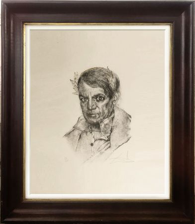 彫版 Dali - Portrait of Picasso