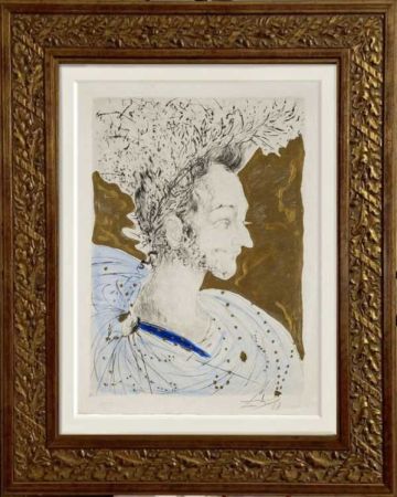 彫版 Dali - Portrait of Rosand