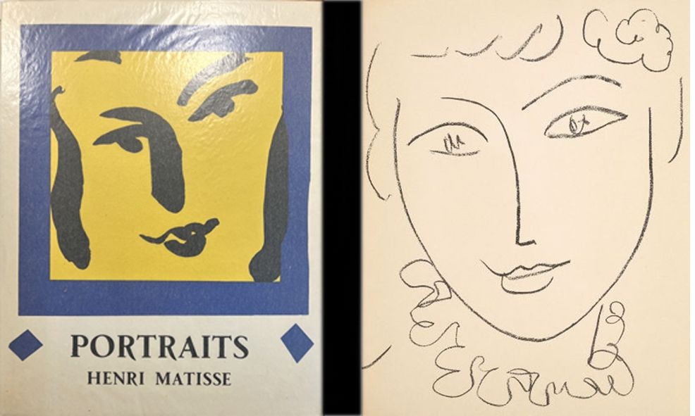 リトグラフ Matisse - PORTRAITS Avec 