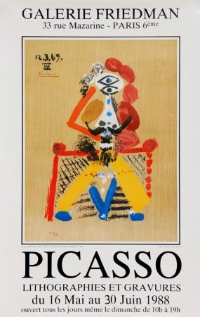 掲示 Picasso - Portraits Imaginaires