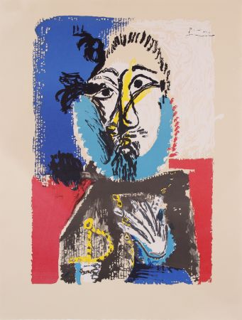 リトグラフ Picasso - Portraits Imaginaires- proof