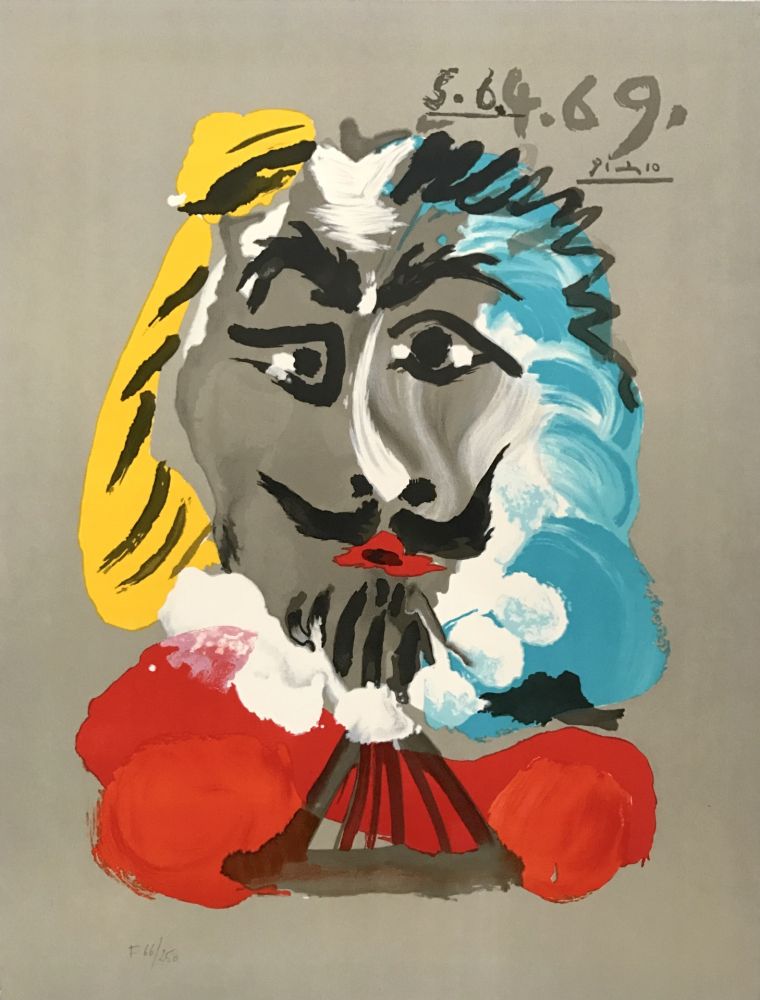 リトグラフ Picasso - Portraits Imaginaires 5.6.4.69