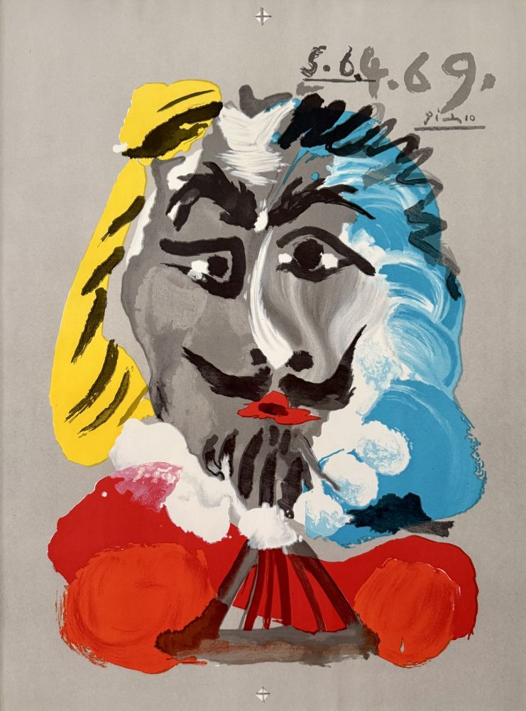 リトグラフ Picasso - Portraits Imaginaires, 5.6.4.69 Proof