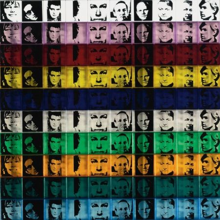 シルクスクリーン Warhol -  Portraits Of The Artists (FS II.17)