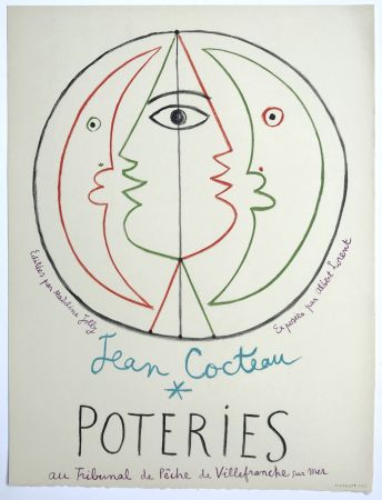リトグラフ Cocteau - Poteries