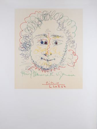 リトグラフ Picasso - Pour l'Université de Genève