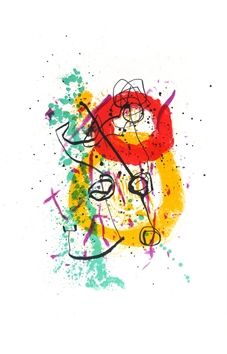 リトグラフ Miró - Pour XX° siècle n°16
