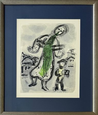 木版 Chagall - Poèmes, Planche XIII