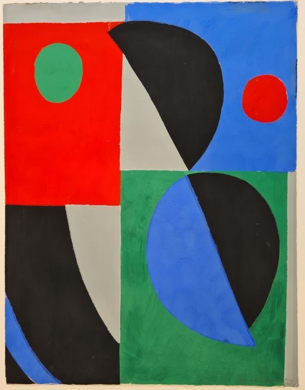 ステンシル Delaunay - Poésie de mots, poésie de couleurs 