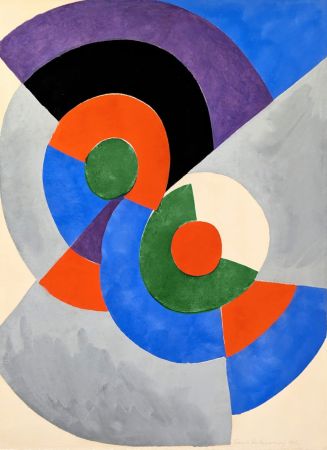 ステンシル Delaunay - Poésie de Mots, Poésie de Couleurs 