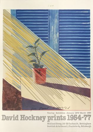 リトグラフ Hockney - Prints 1954 – 1977