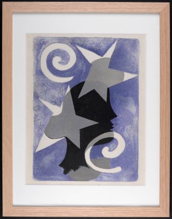 リトグラフ Braque - Profil, 1963