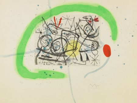 アクチアント Miró - Préparatifs d' oiseaux IV