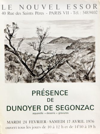 掲示 De Segonzac - Présence