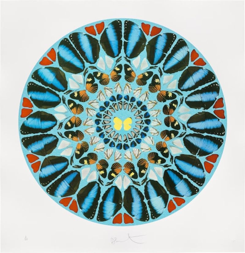 シルクスクリーン Hirst - Psalm: Ad te, Domine, levavi