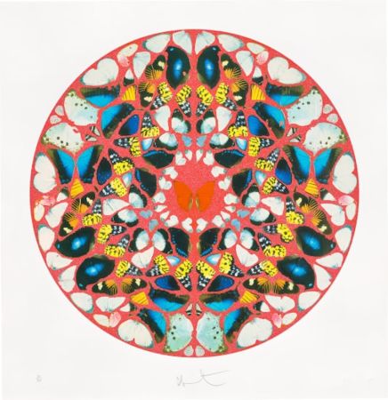 シルクスクリーン Hirst - Psalm: Domine, Ne In Furore