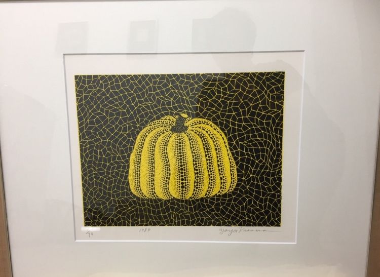 リトグラフ Kusama - Pumpkin